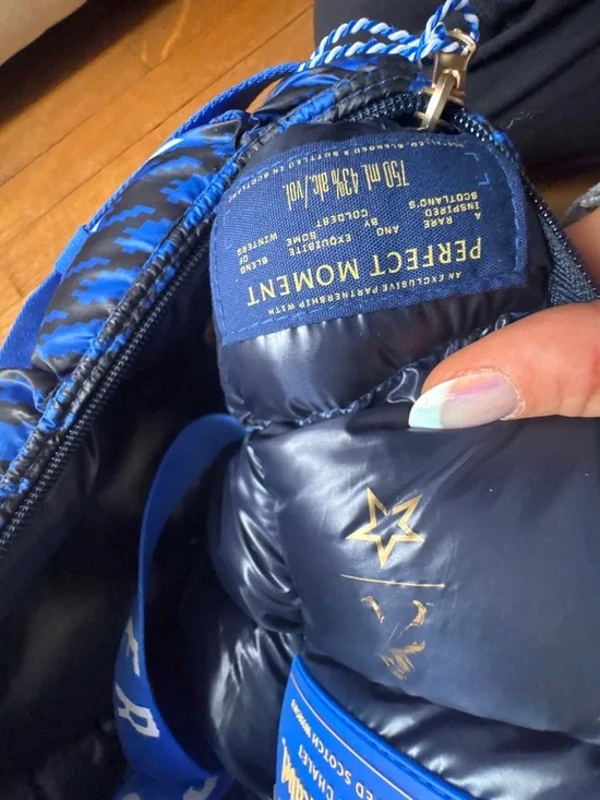 Perfect Moment x Johnnie Walker Blue Label REVERSIBLE Puffer Bag - Picture 4 of 9